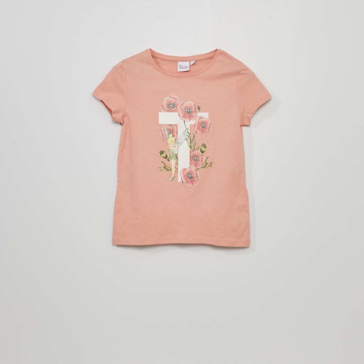 T-shirt imprim Rose