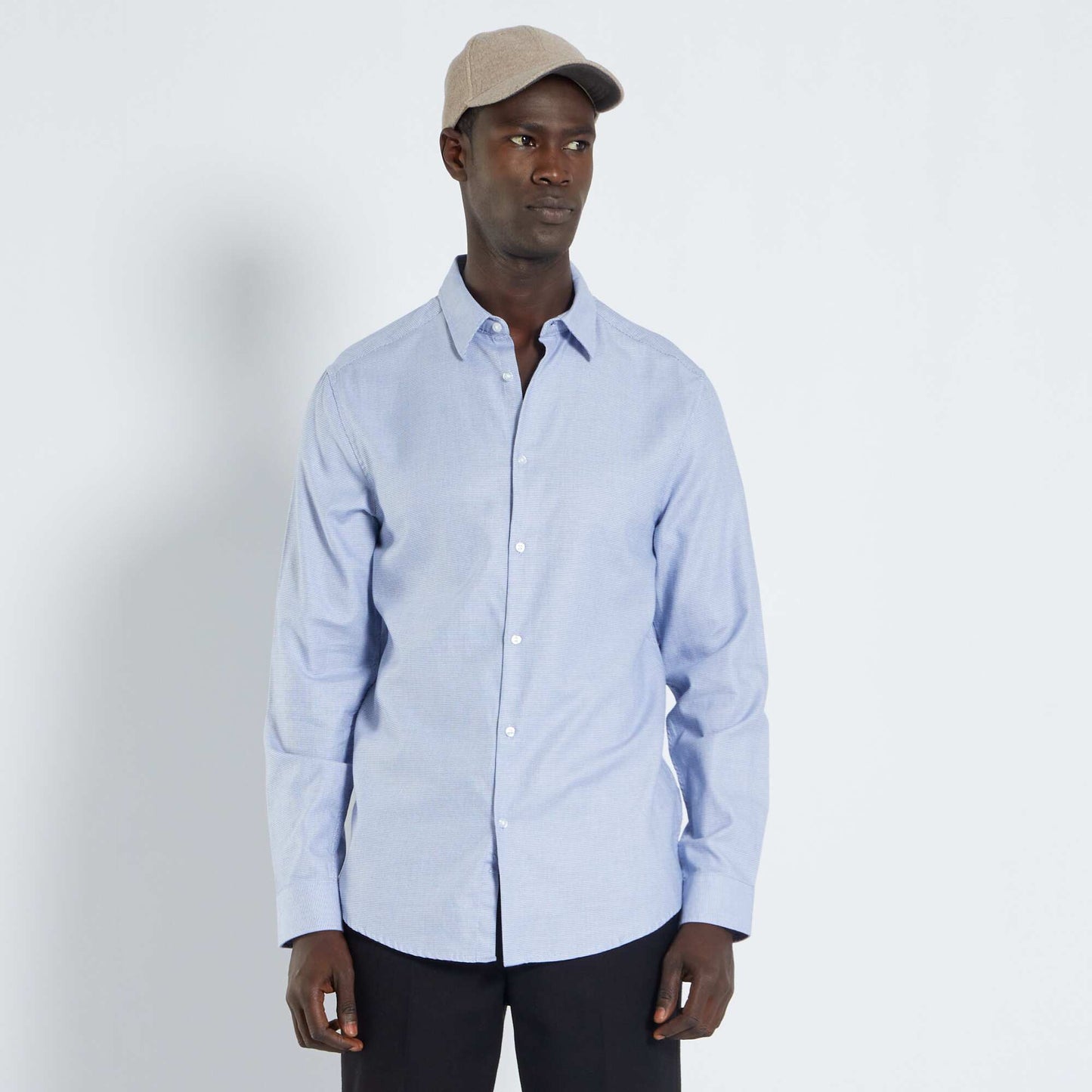 Chemise regular Bleu