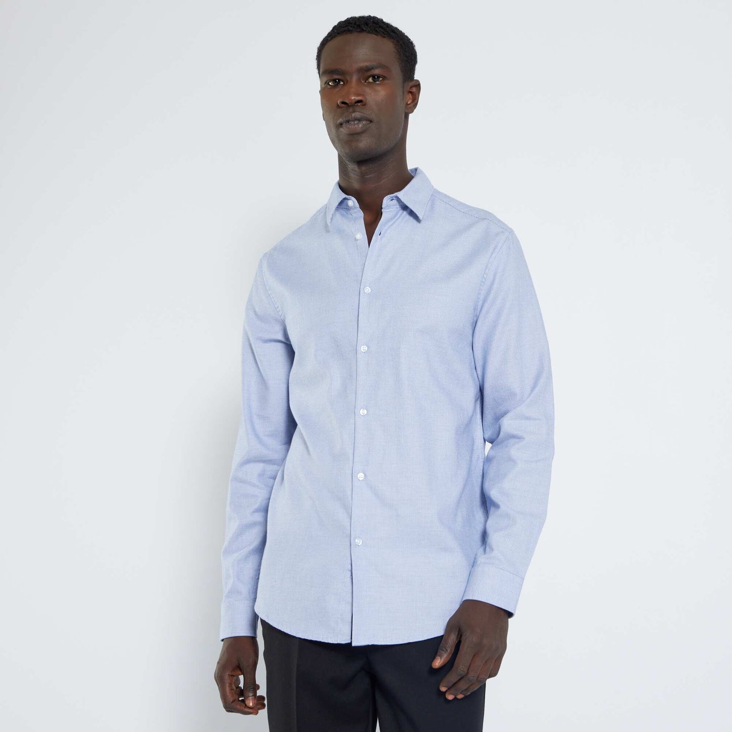 Chemise regular Bleu