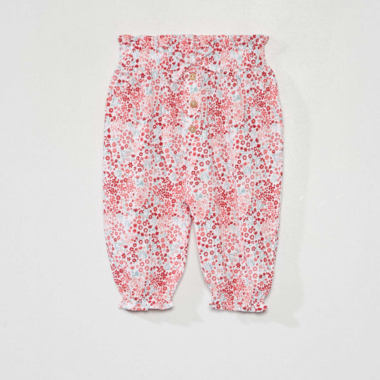 Pantalon fluide Rose