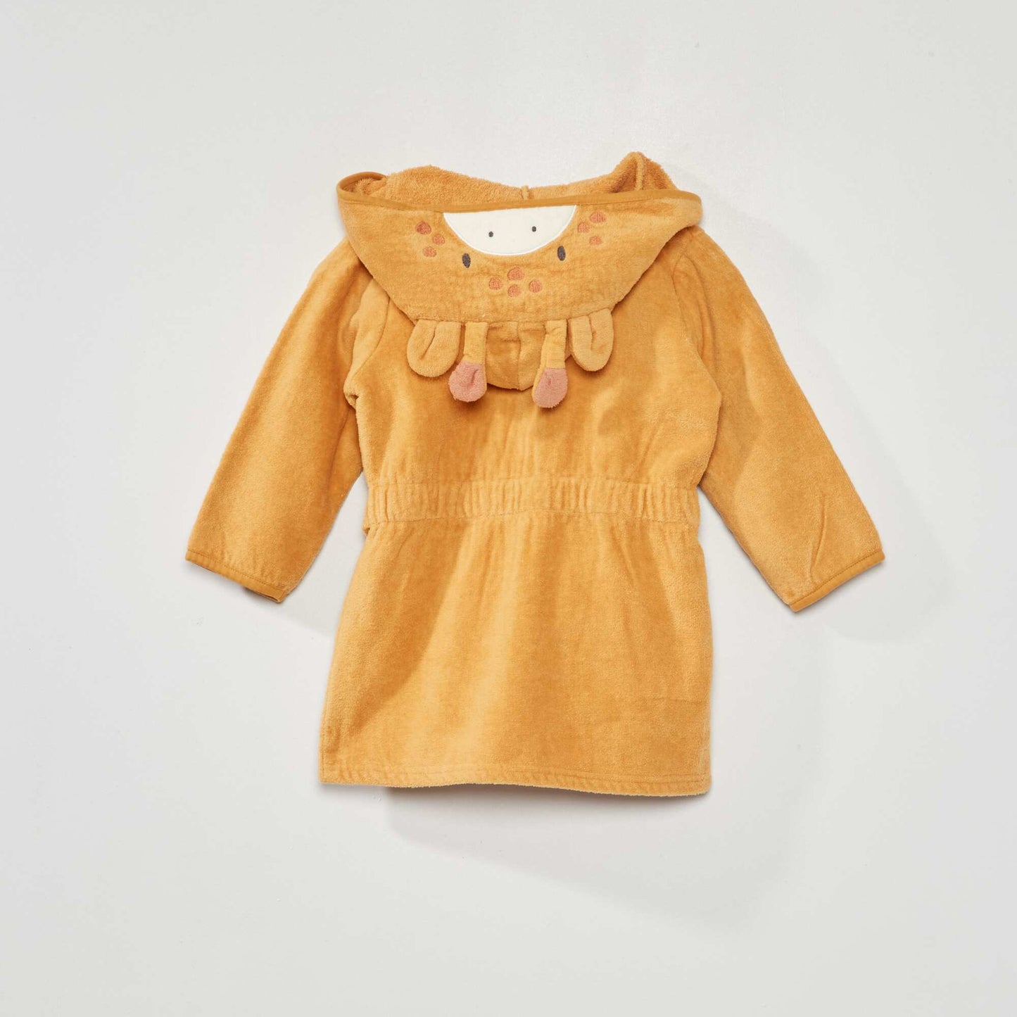 Peignoir de bain 'girafe' Orange