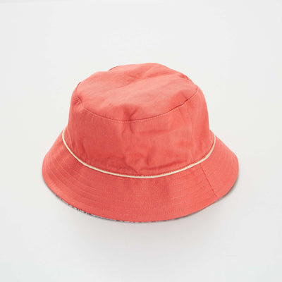 Bob imprim r versible rouge framboise