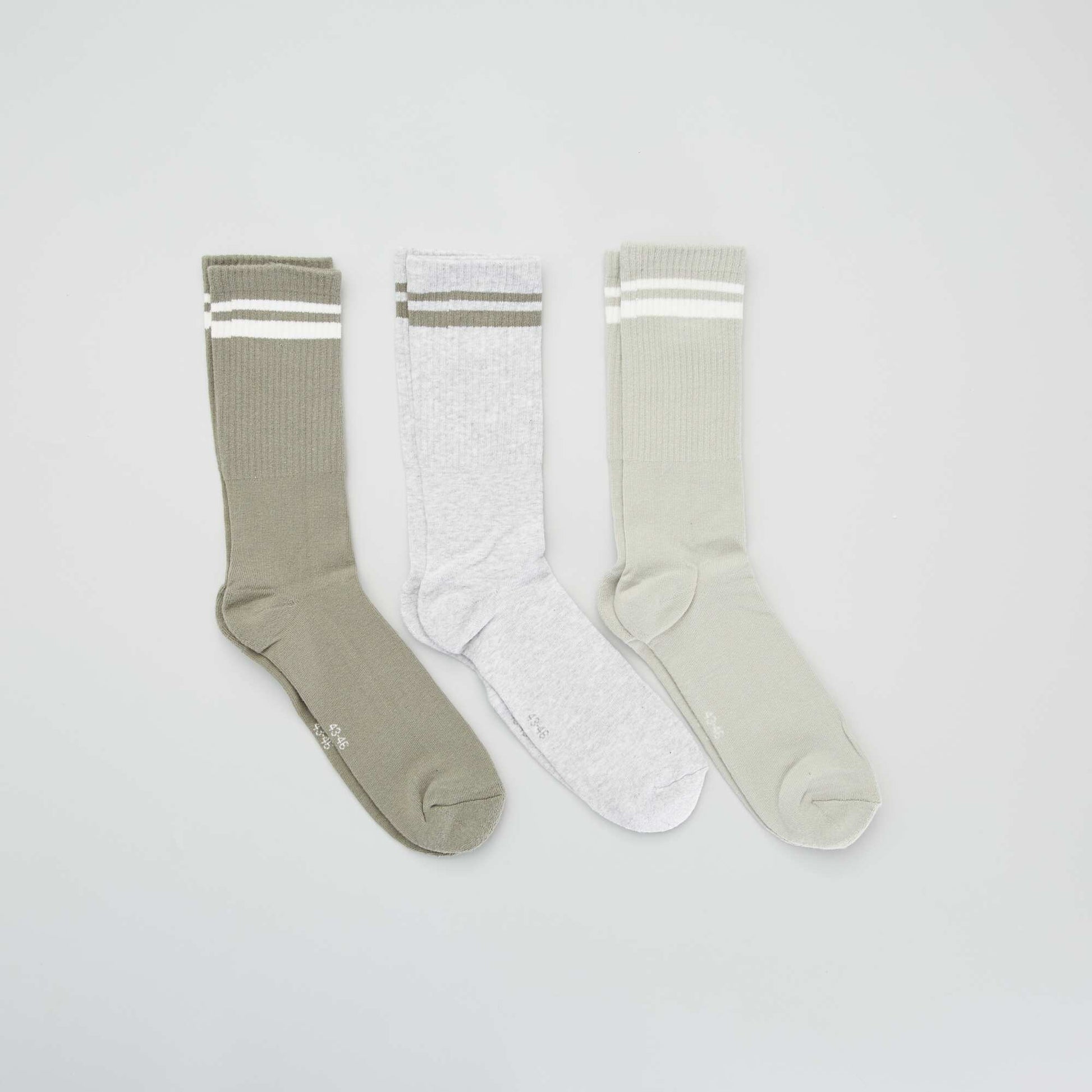 Lot de 3 paires de chaussettes c tel es Bleu