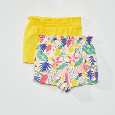 Lot de 2 shorts Beige