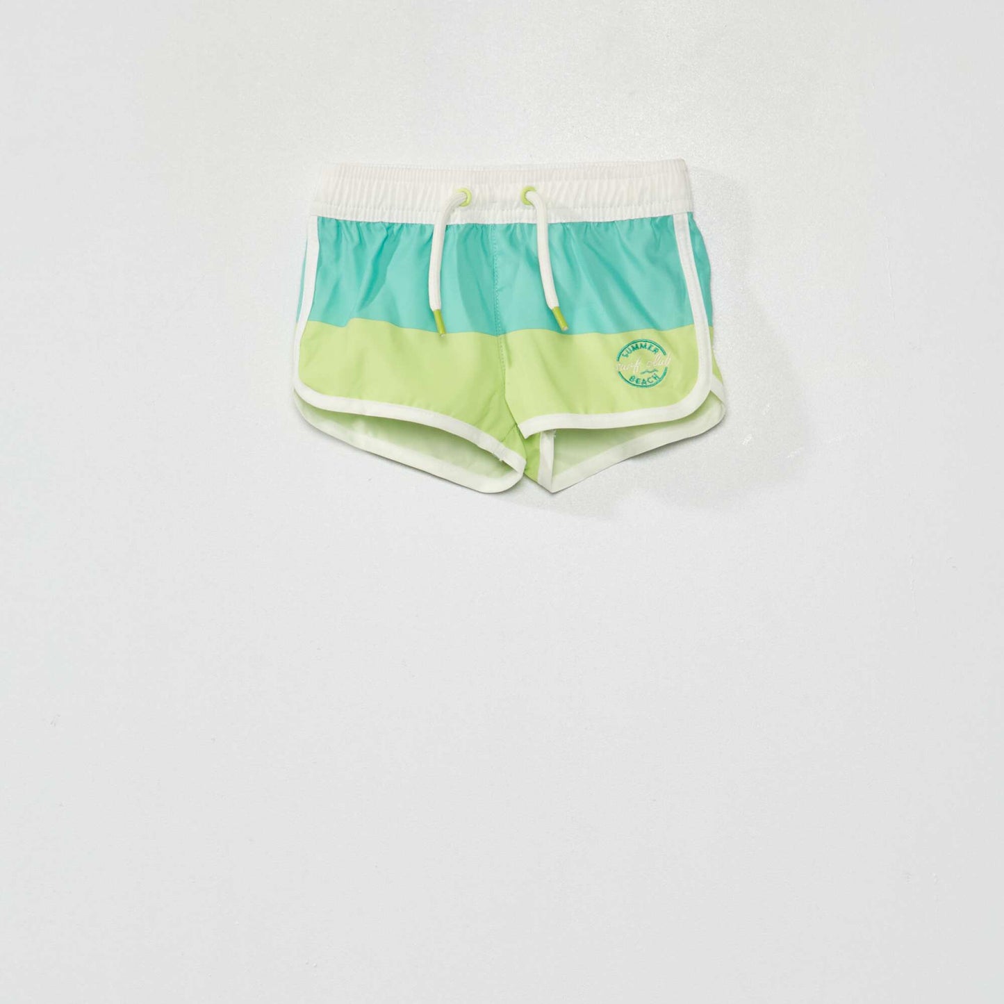 Short de bain Vert