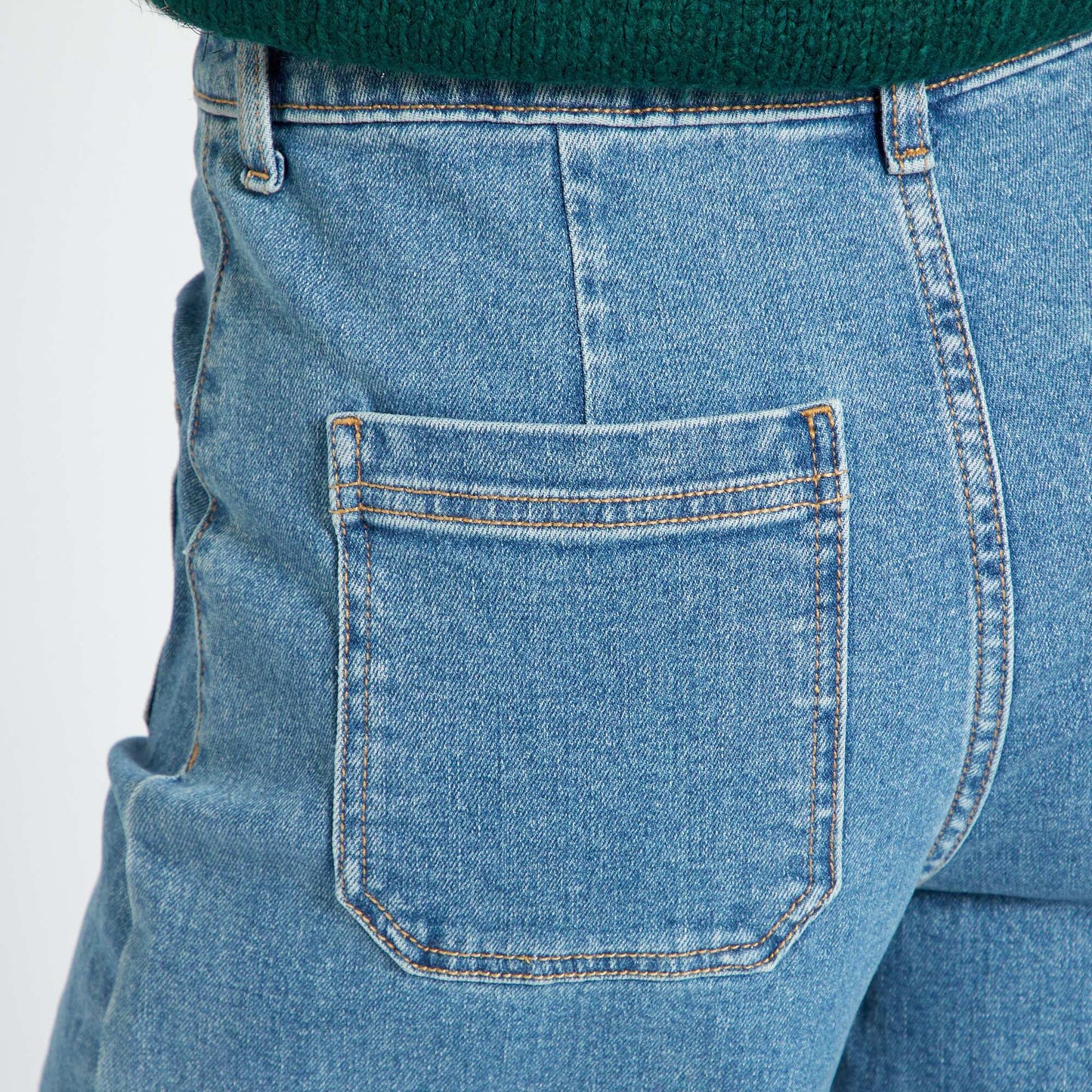 Jean wide leg - 38/30L Bleu