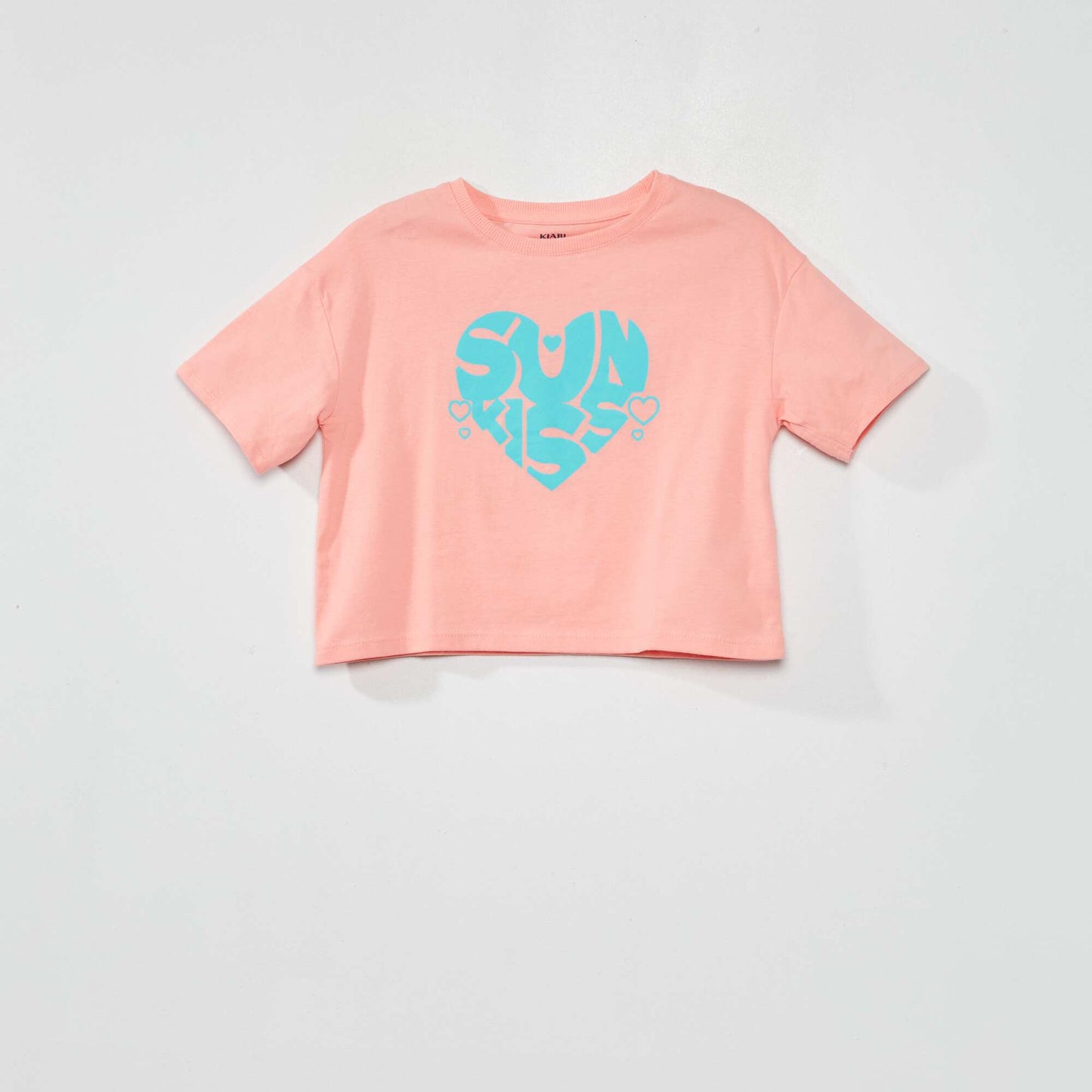 T-shirt en jersey Rose