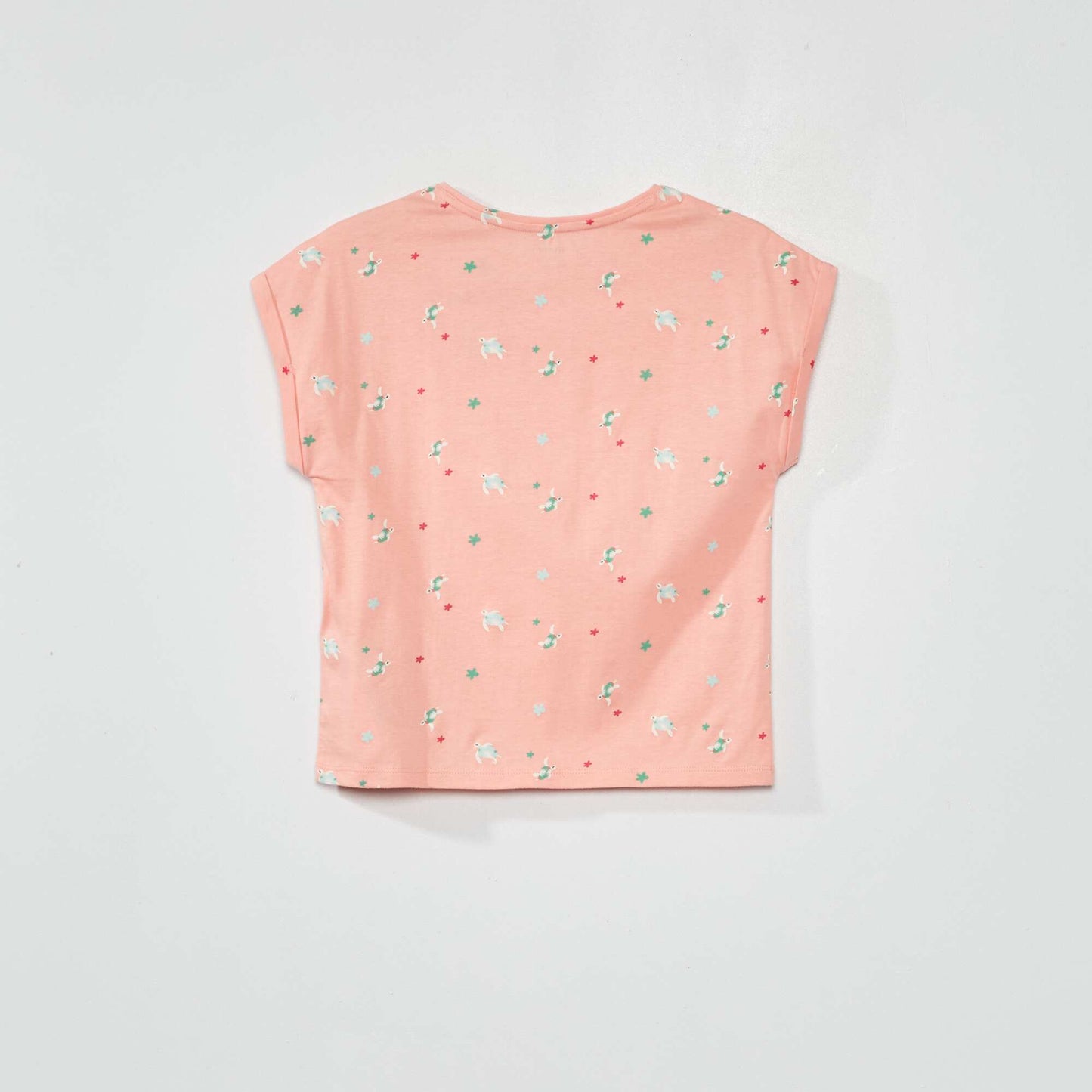 T-shirt imprim Rose