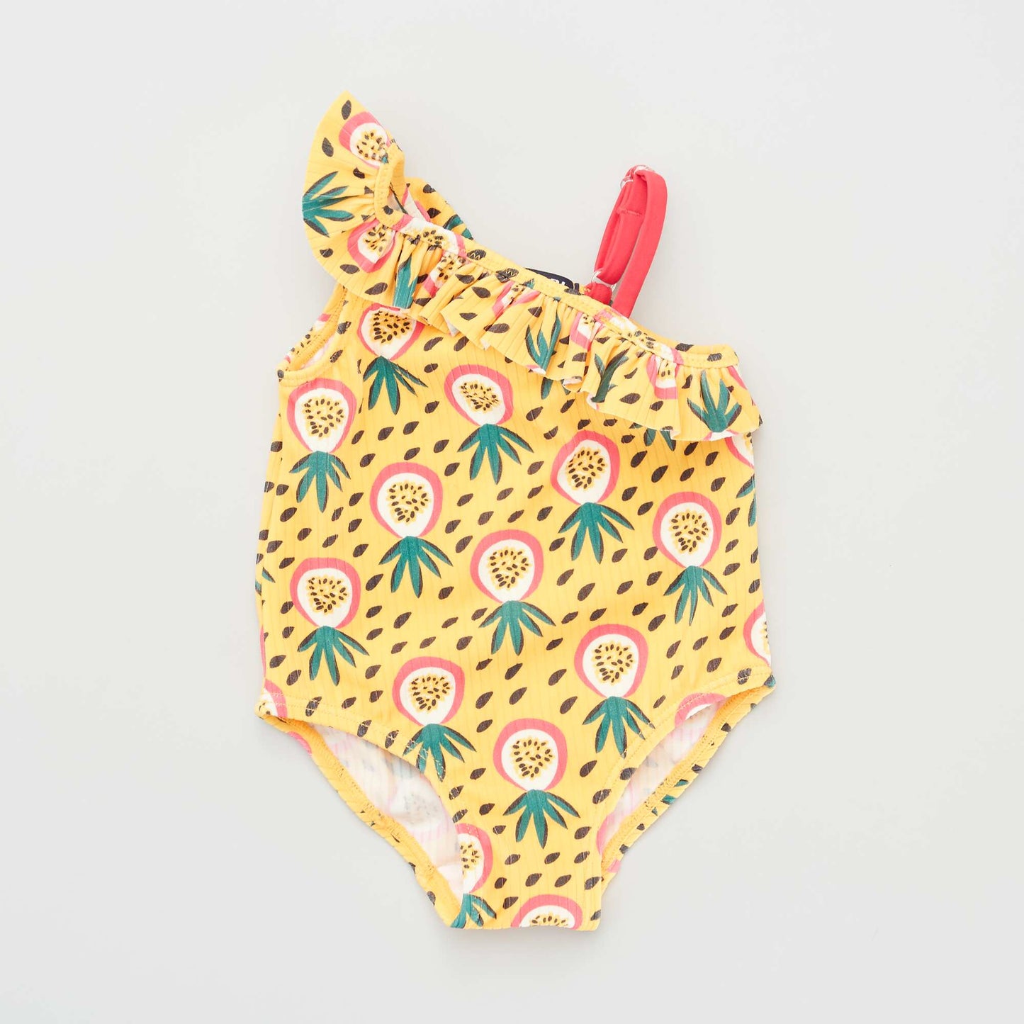 Maillot de bain volant Jaune