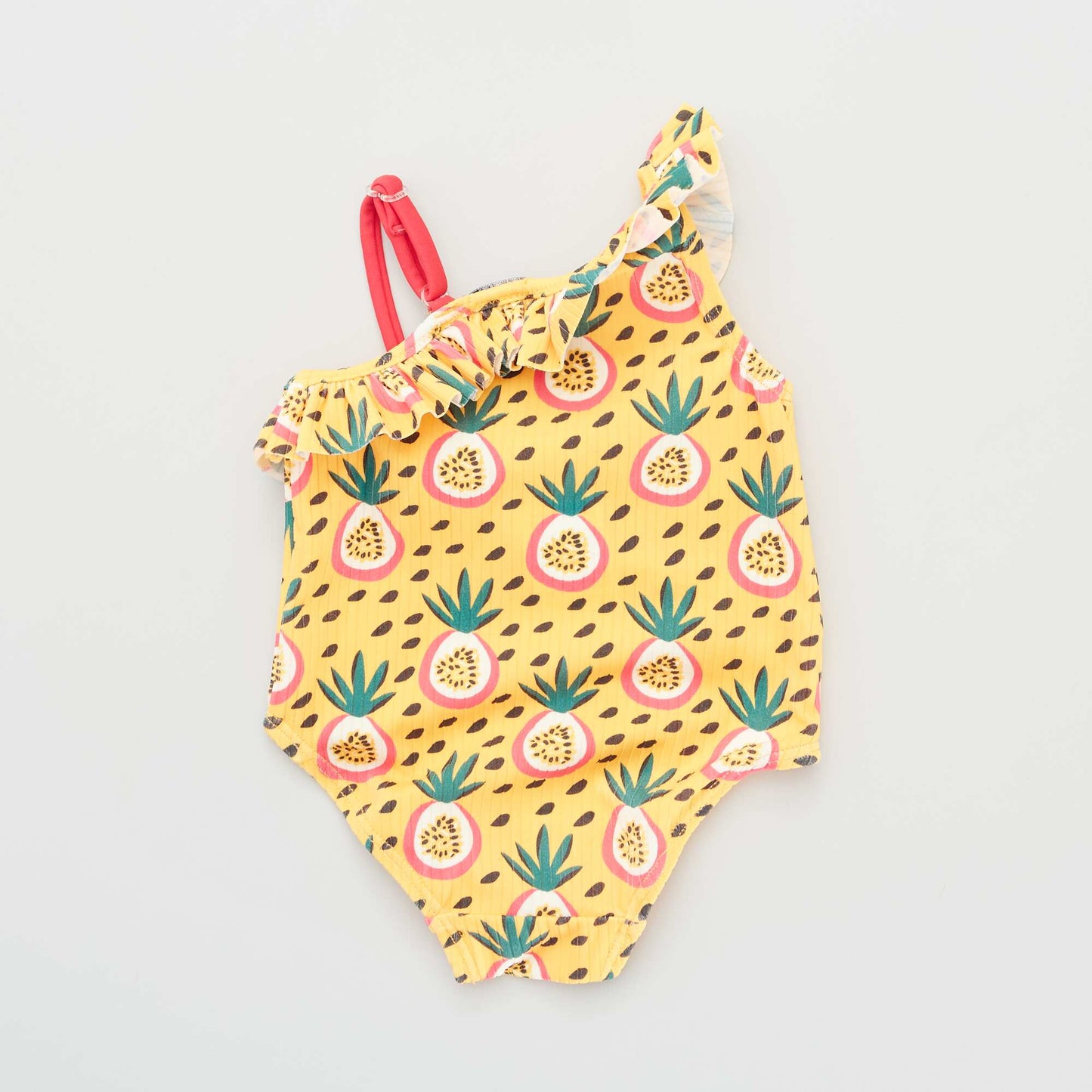 Maillot de bain volant Jaune