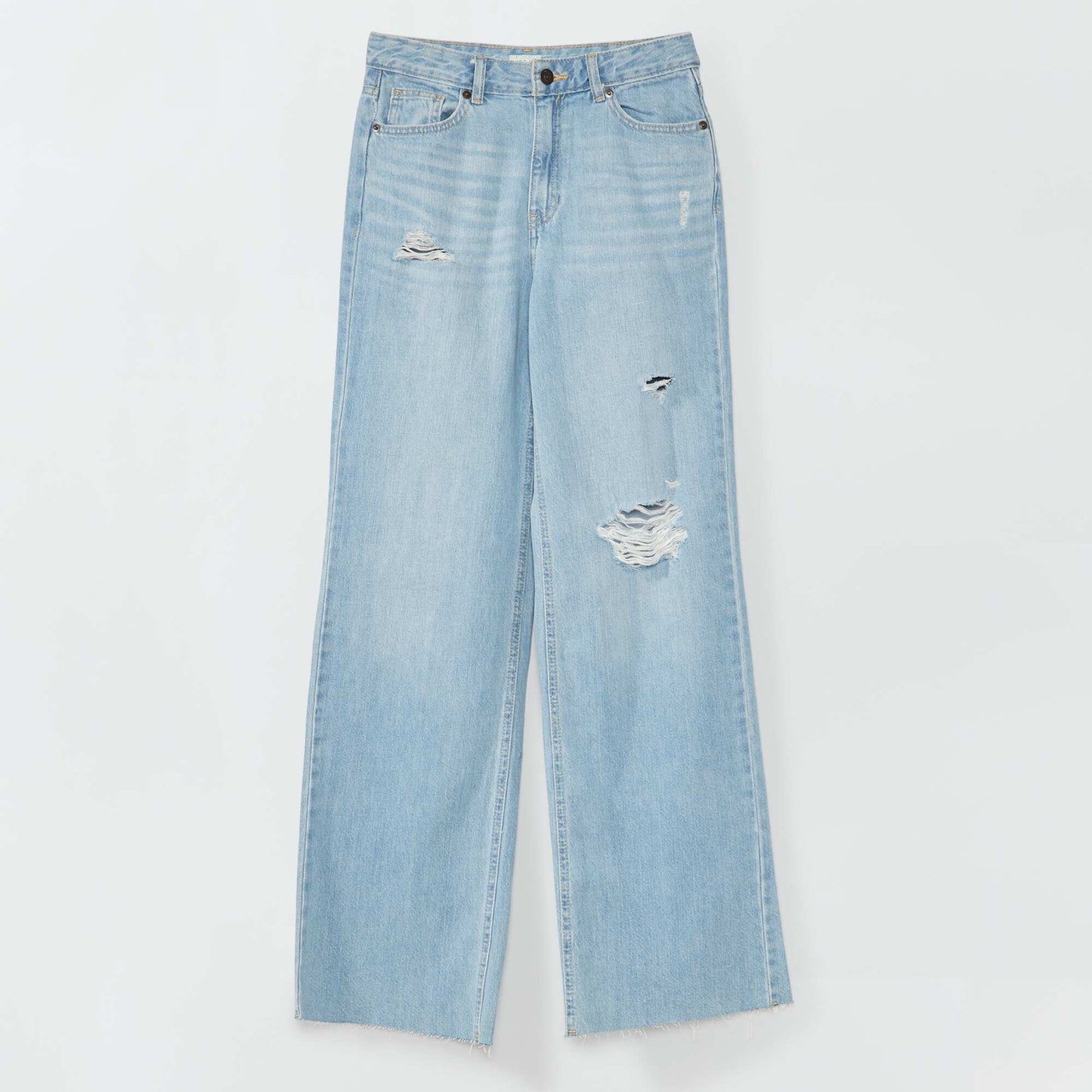 Jean wide leg Bleu