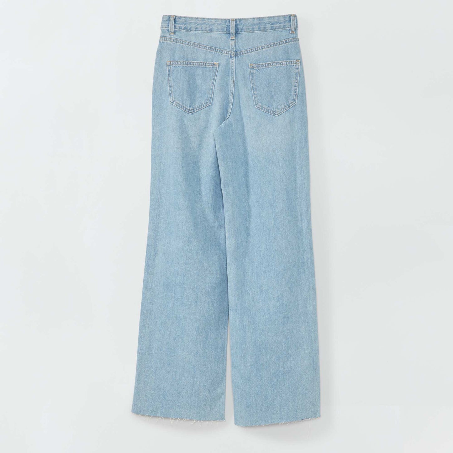 Jean wide leg Bleu