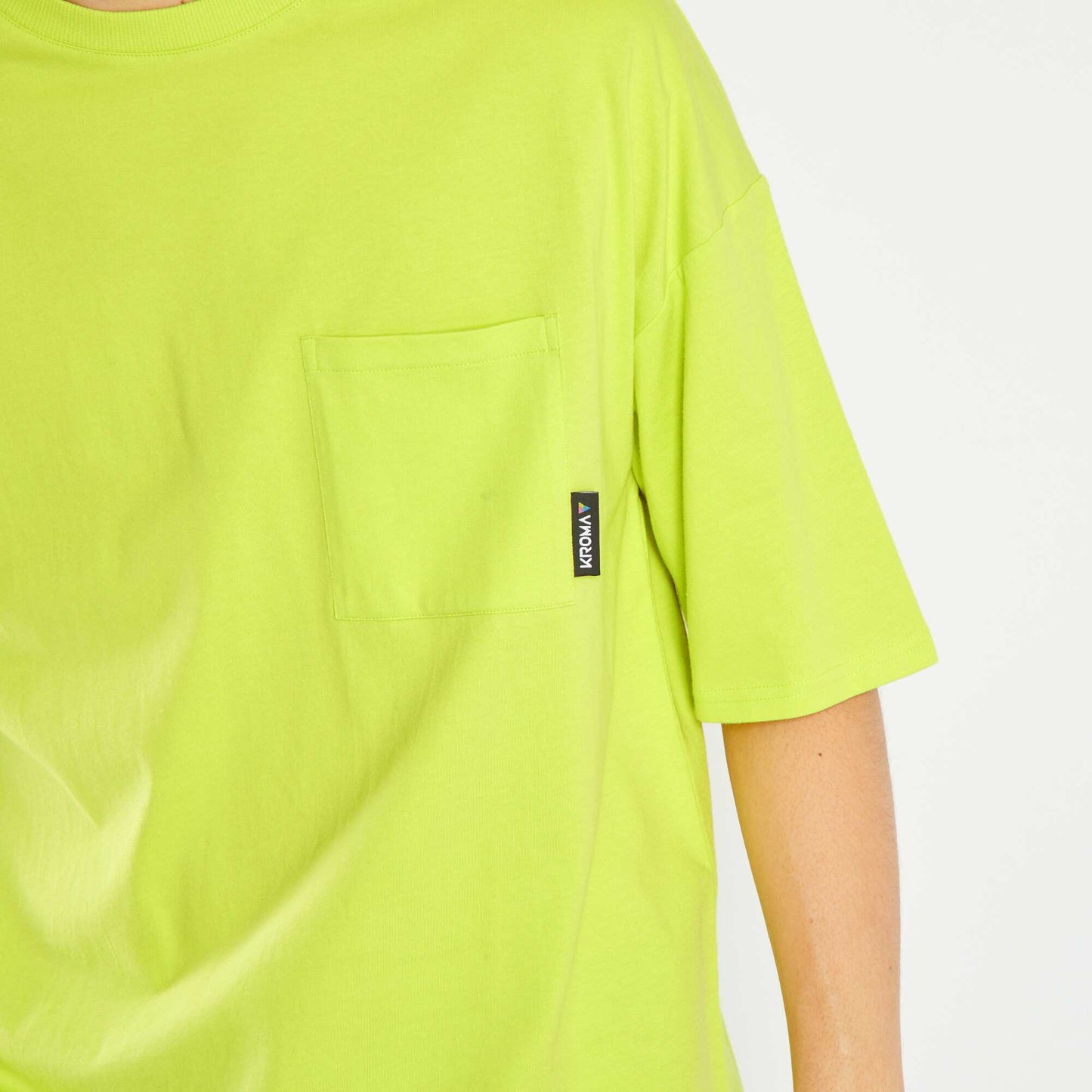 T-shirt oversize en jersey Jaune