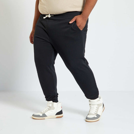Pantalon de jogging en molleton noir