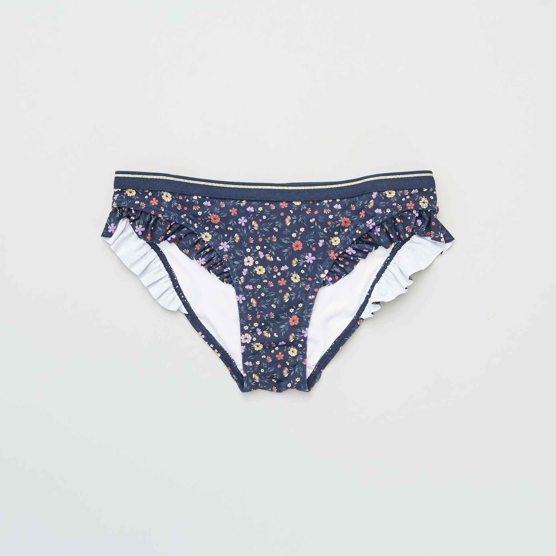 Maillot de bain imprim - 2 pi ces BLEU