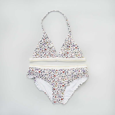 Maillot de bain imprim - 2 pi ces BLANC