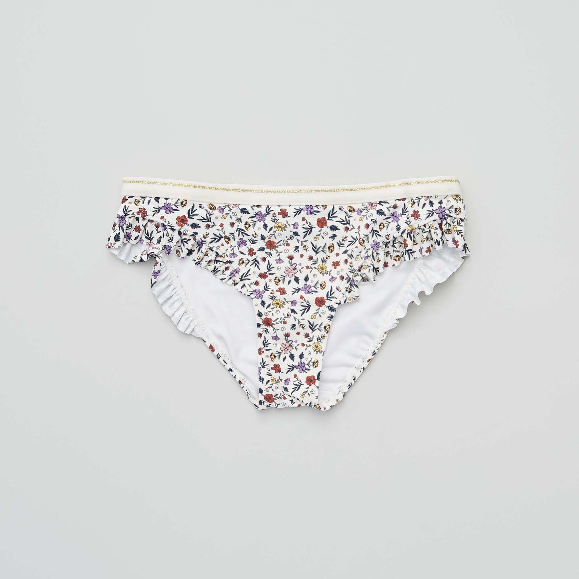 Maillot de bain imprim - 2 pi ces BLANC