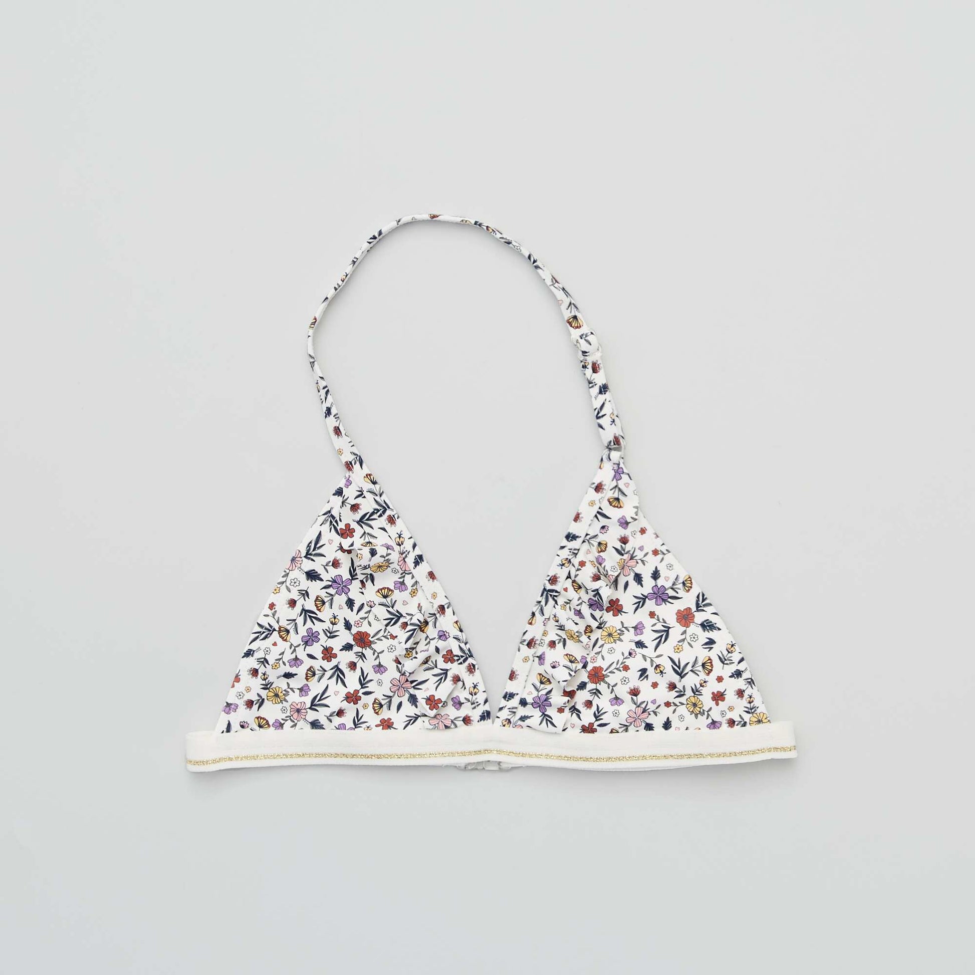Maillot de bain imprim - 2 pi ces BLANC