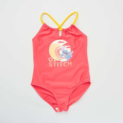 Maillot 1 pi ce 'Stitch' Rose