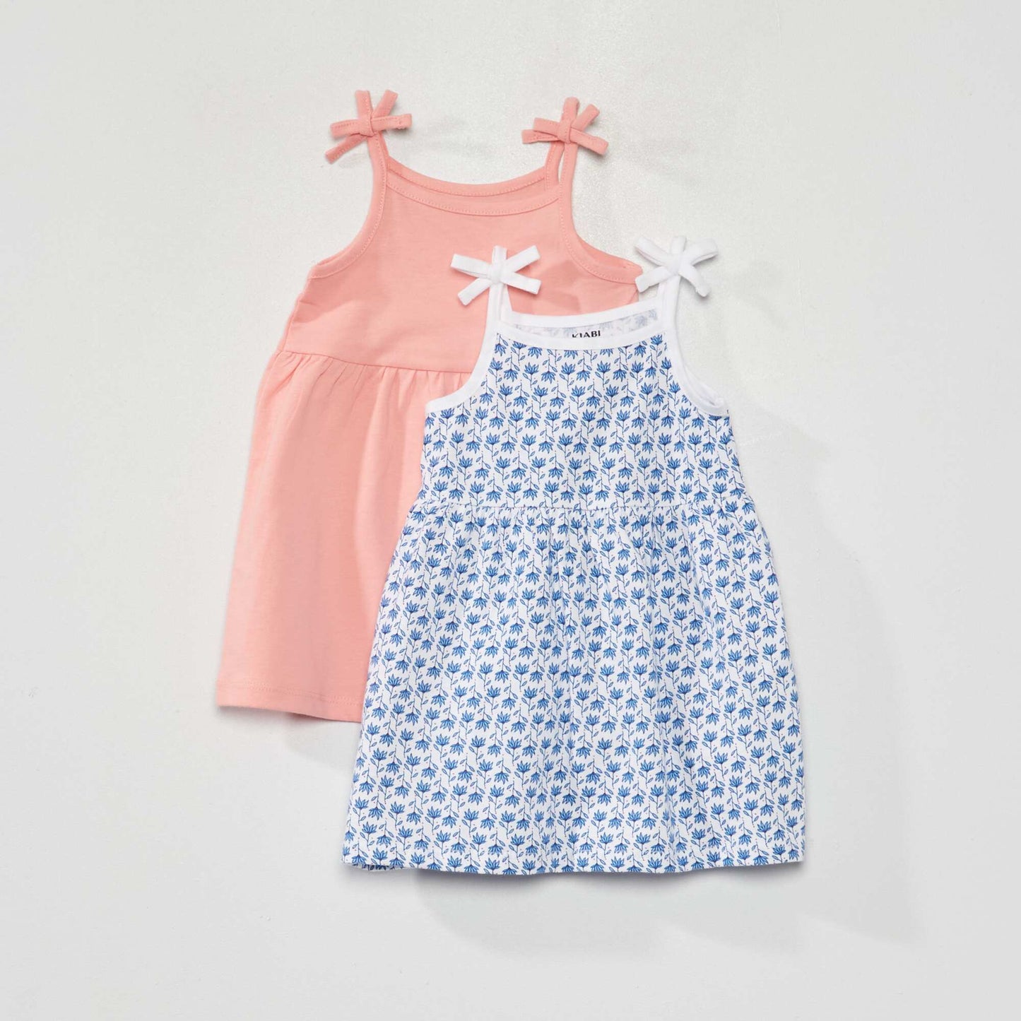 Lot de 2 robe en maille jersey Rose