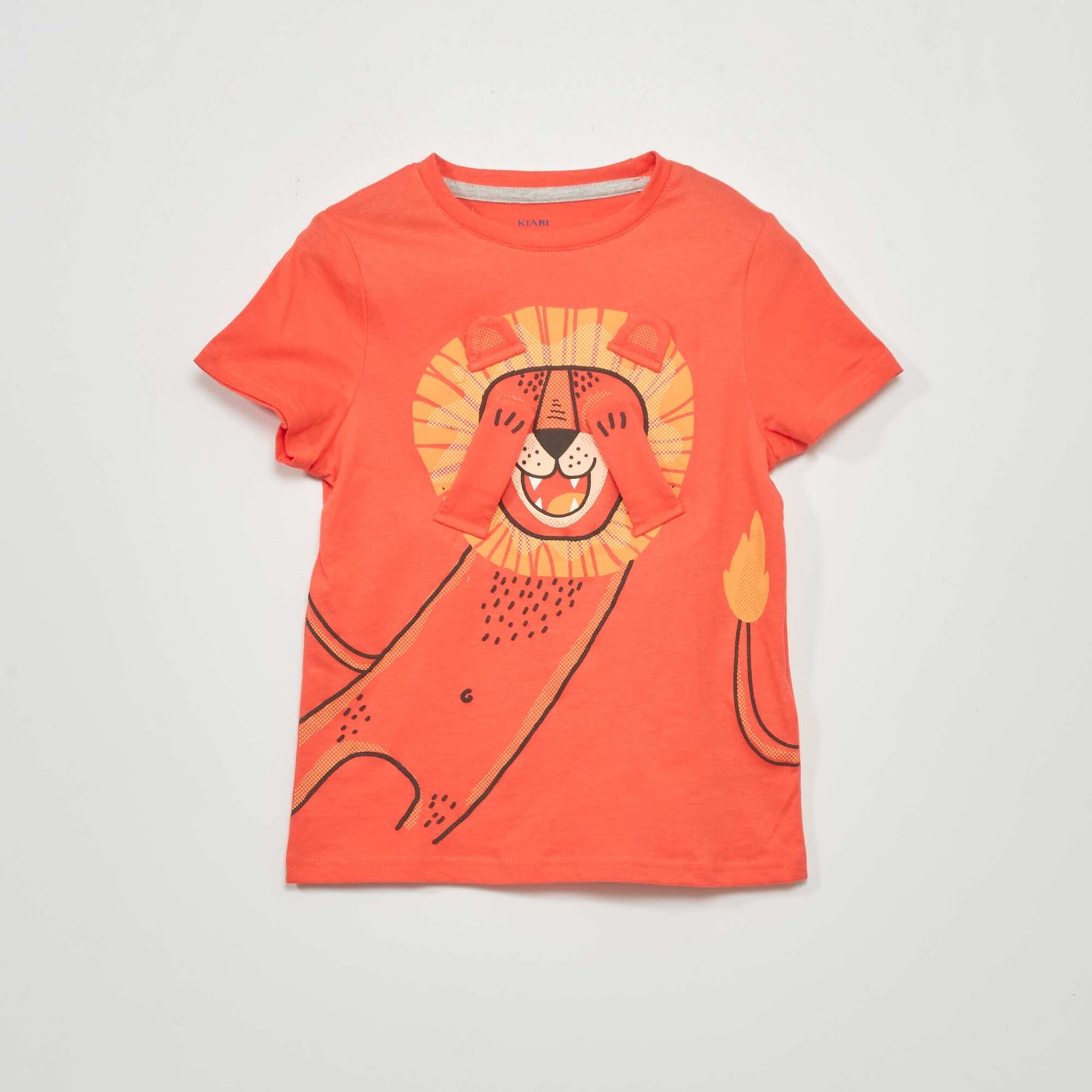 Tee-shirt imprim Orange