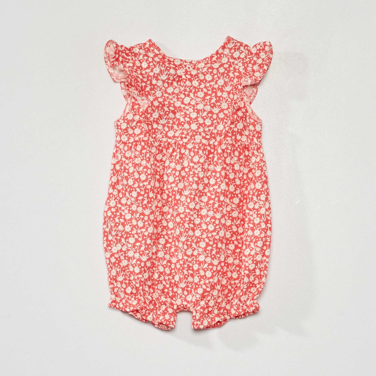 Barboteuse imprim e en maille jersey Rose
