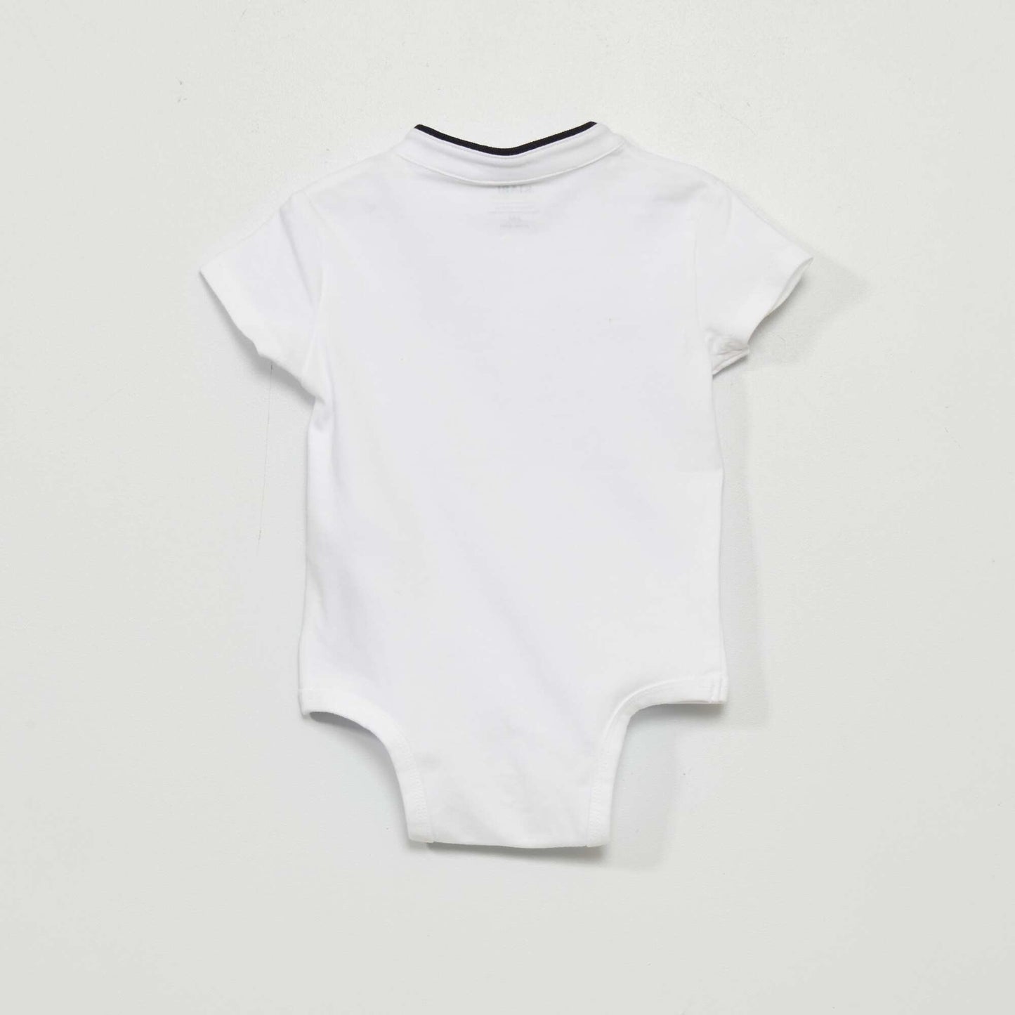 Body en maille jersey Blanc