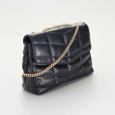Sac bandouli re matelass Noir