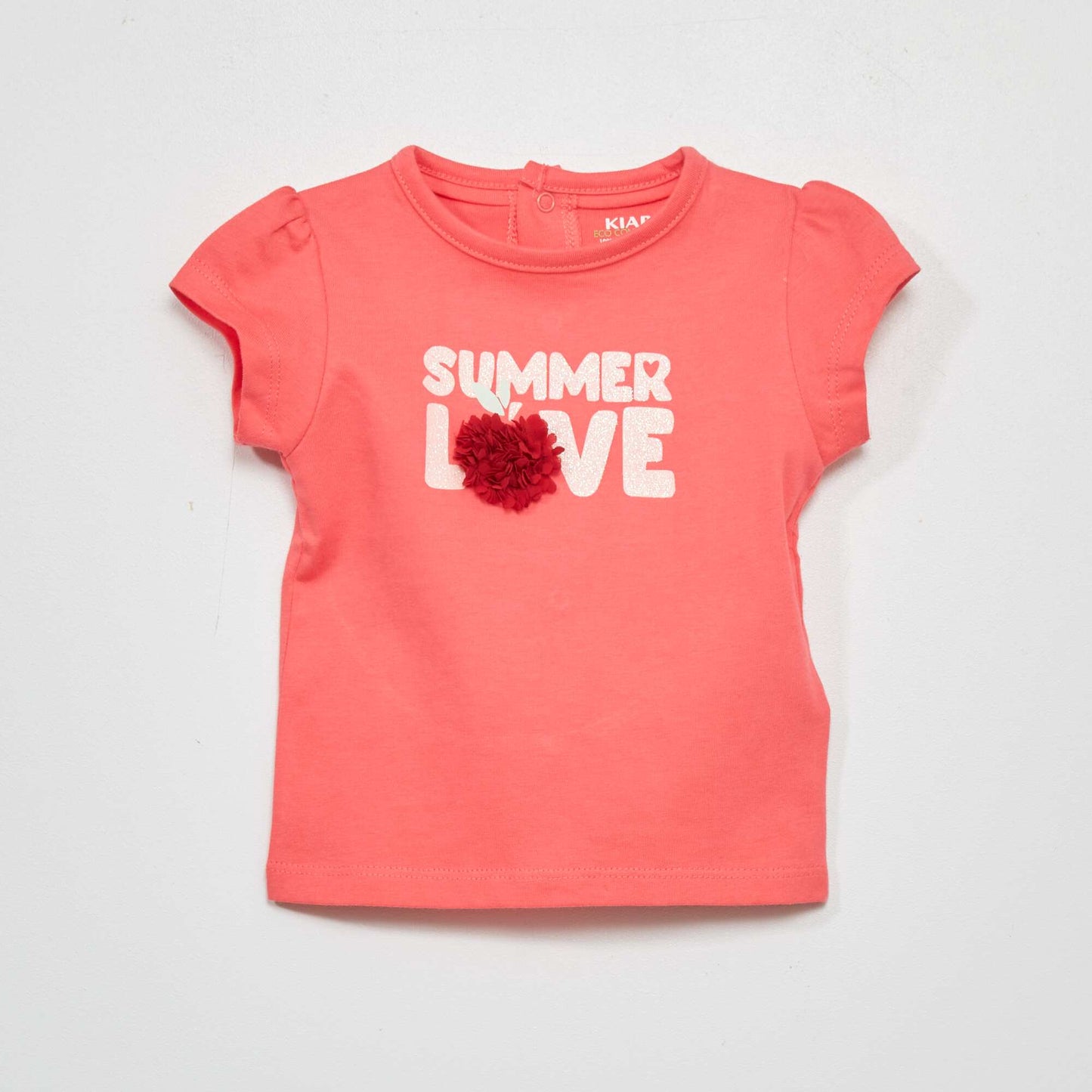 T-shirt imprim en jersey Rose