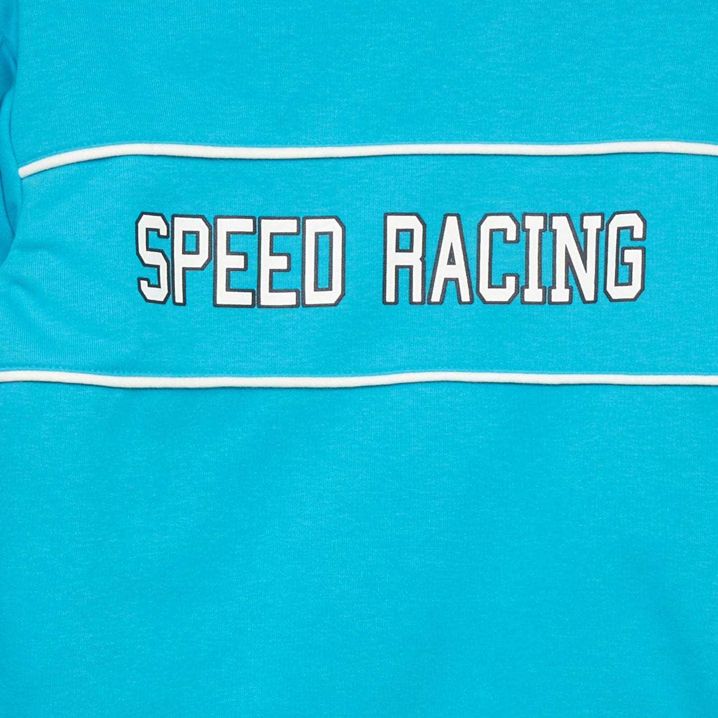 Sweat en molleton 'Speed Racing' Bleu