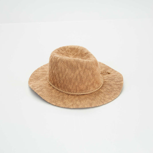 Chapeau de paille MARRON