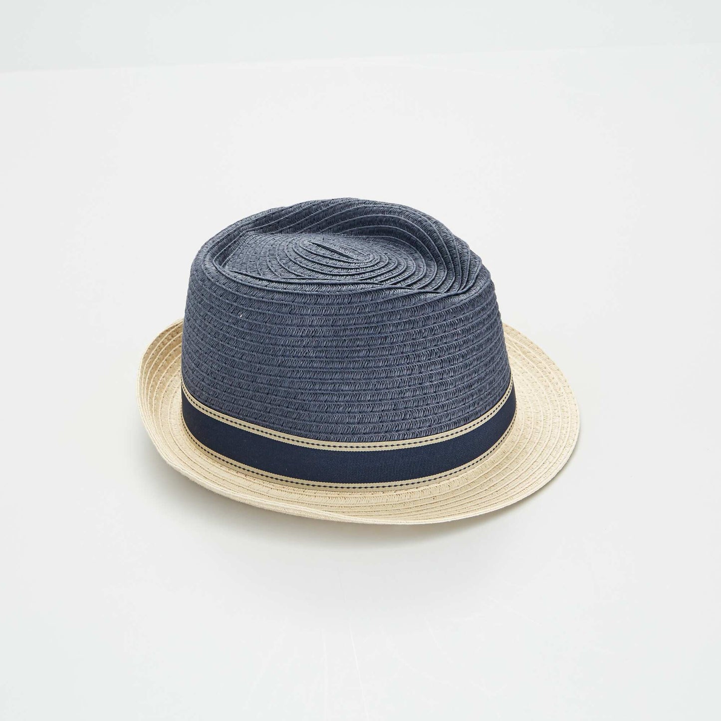 Chapeau de paille Bleu