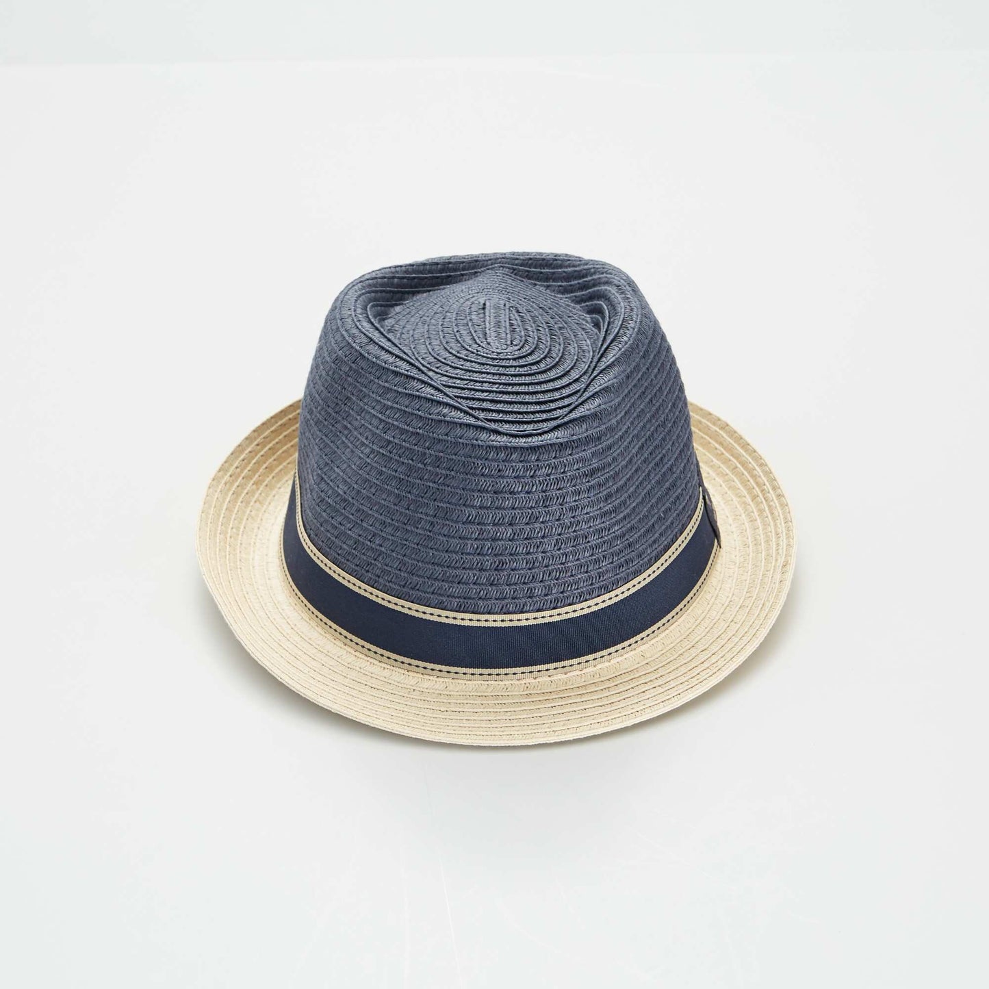 Chapeau de paille Bleu