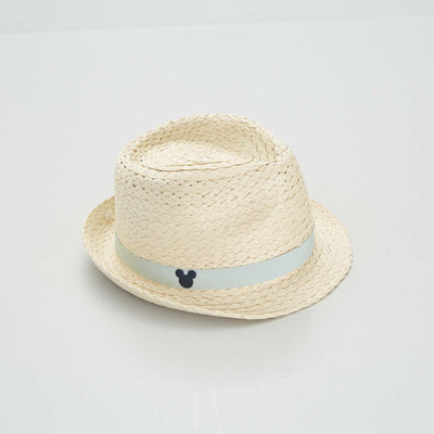 Chapeau de paille 'Mickey' 'Disney' BEIGE