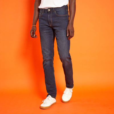 Jean slim - L32 bleu indigo