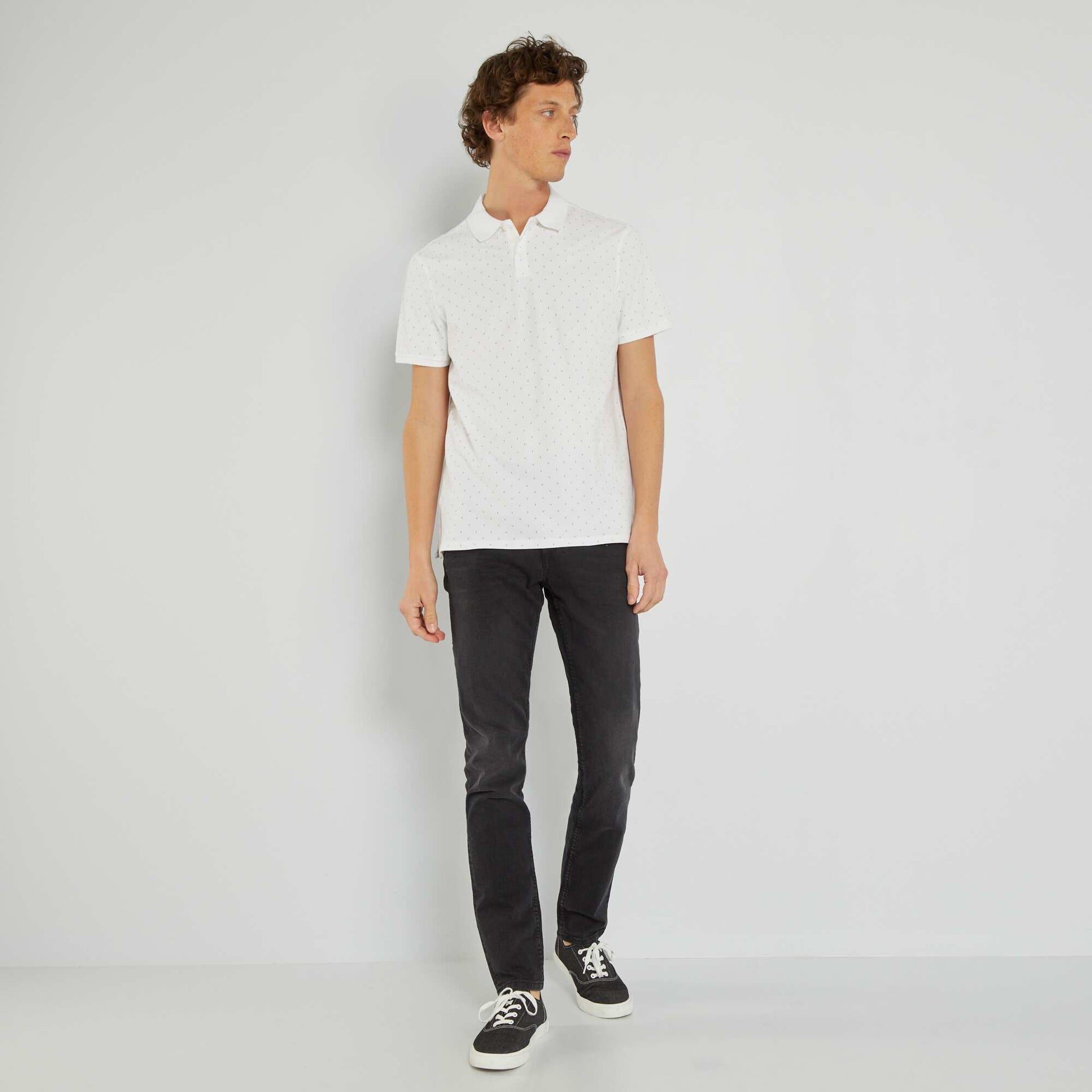 Jean slim - L32 Gris fonc