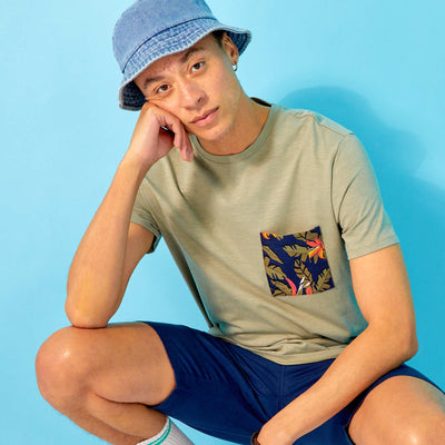 T-shirt avec manches courtes Vert