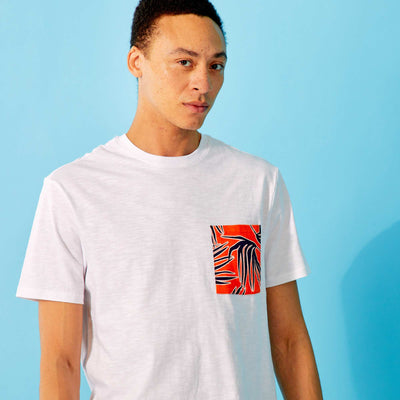 T-shirt avec manches courtes Blanc