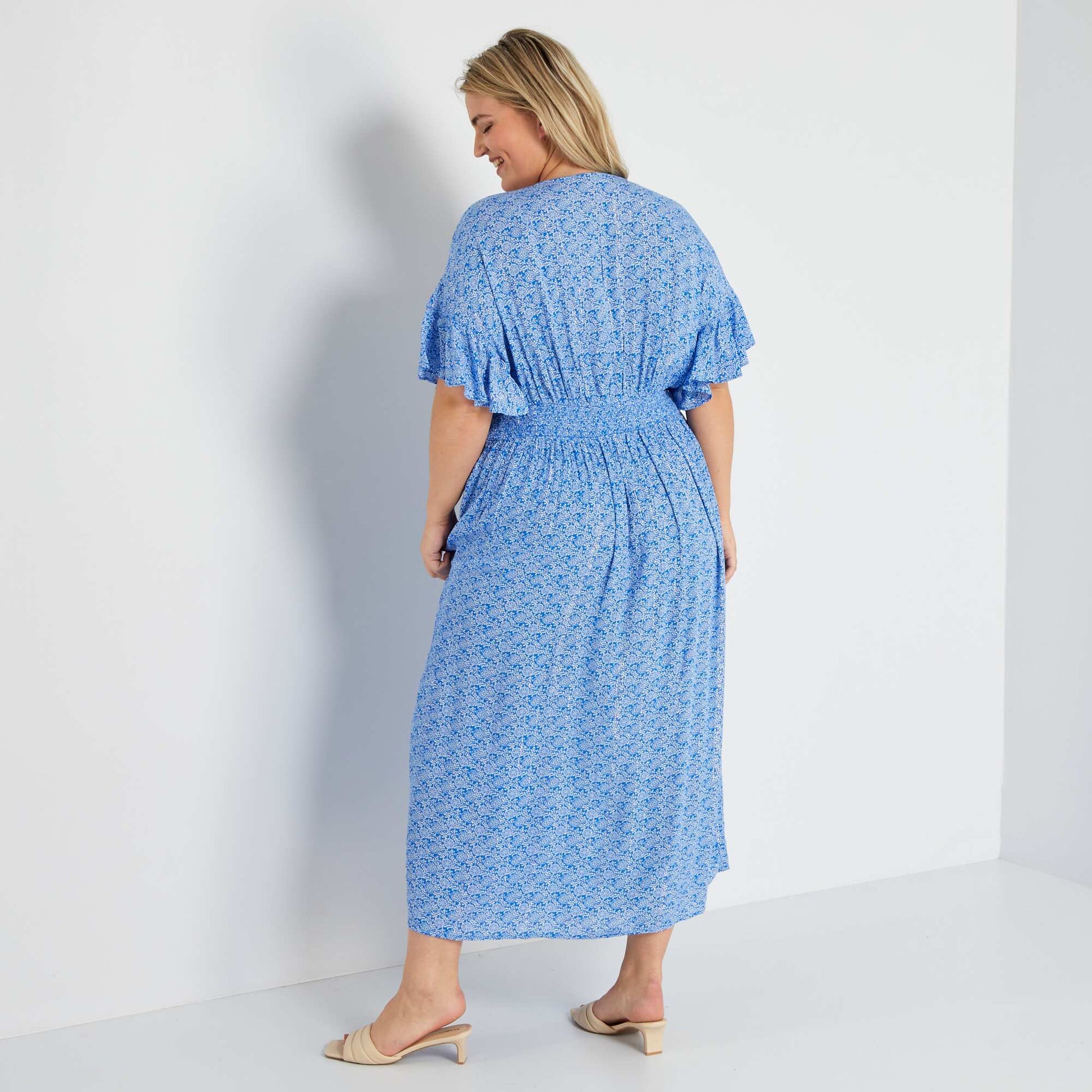 Robe longue Bleu