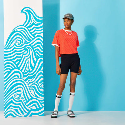 Bermuda cycliste uni noir