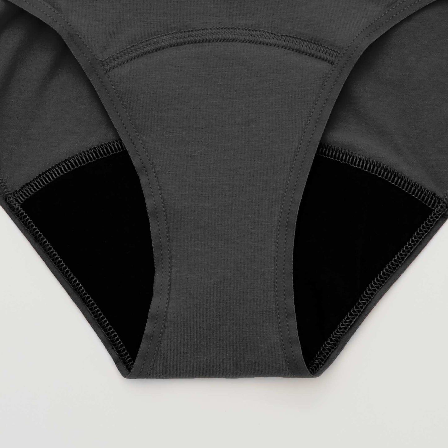 Culotte menstruelle - Kiabi X Lemahieu noir