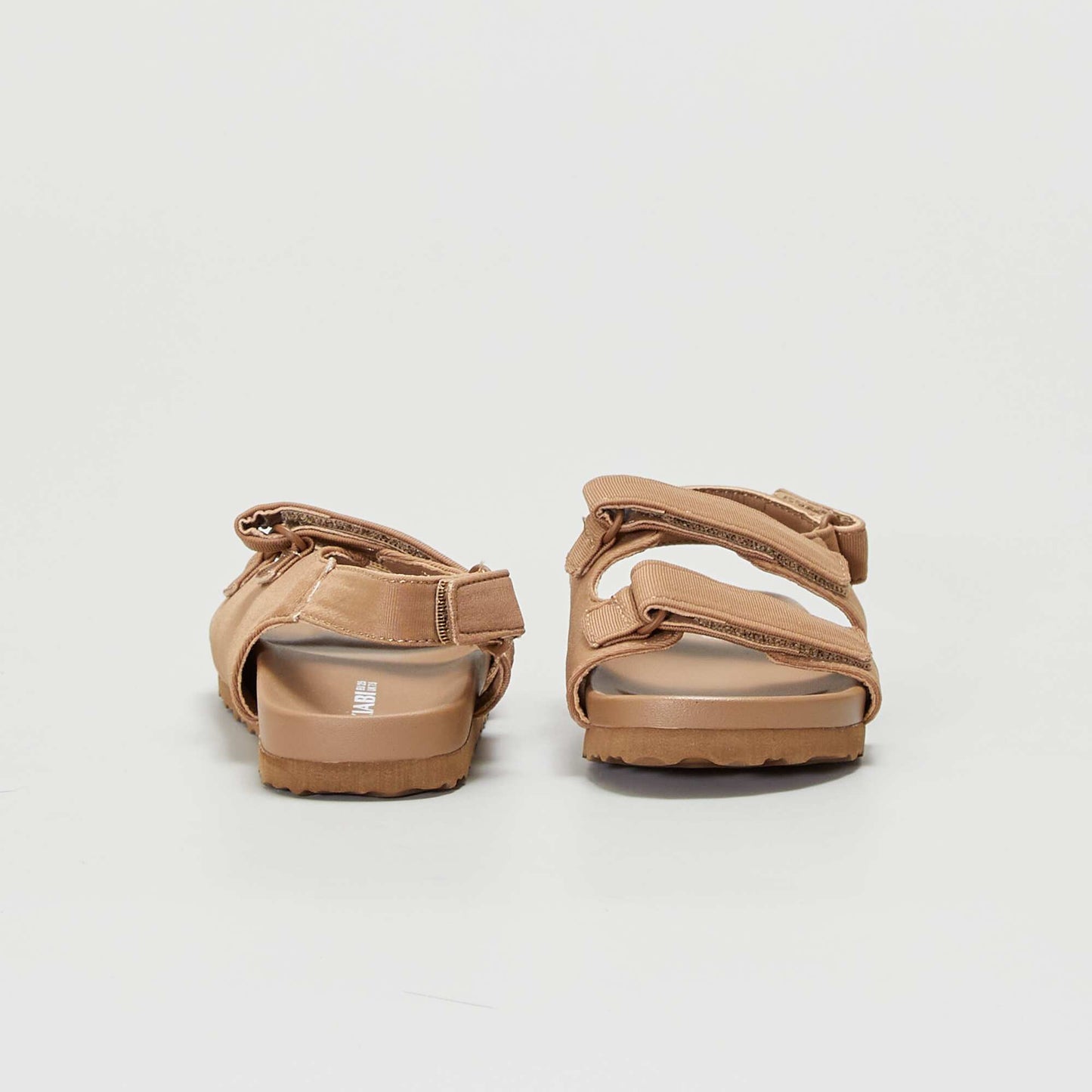 Sandales en toile MARRON