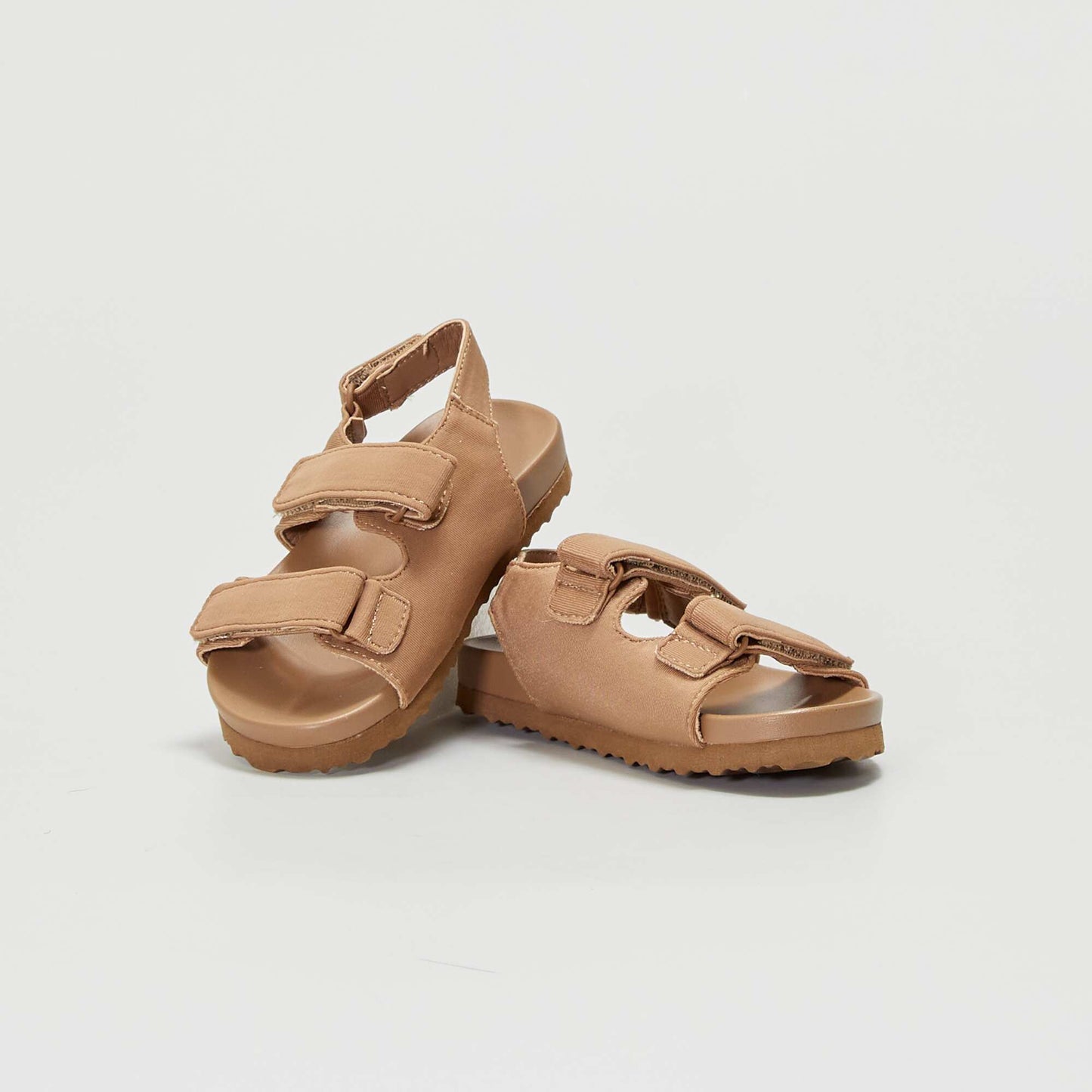 Sandales en toile MARRON